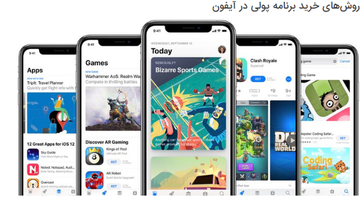 چگونه در آیفون برنامه پولی بخریم؟