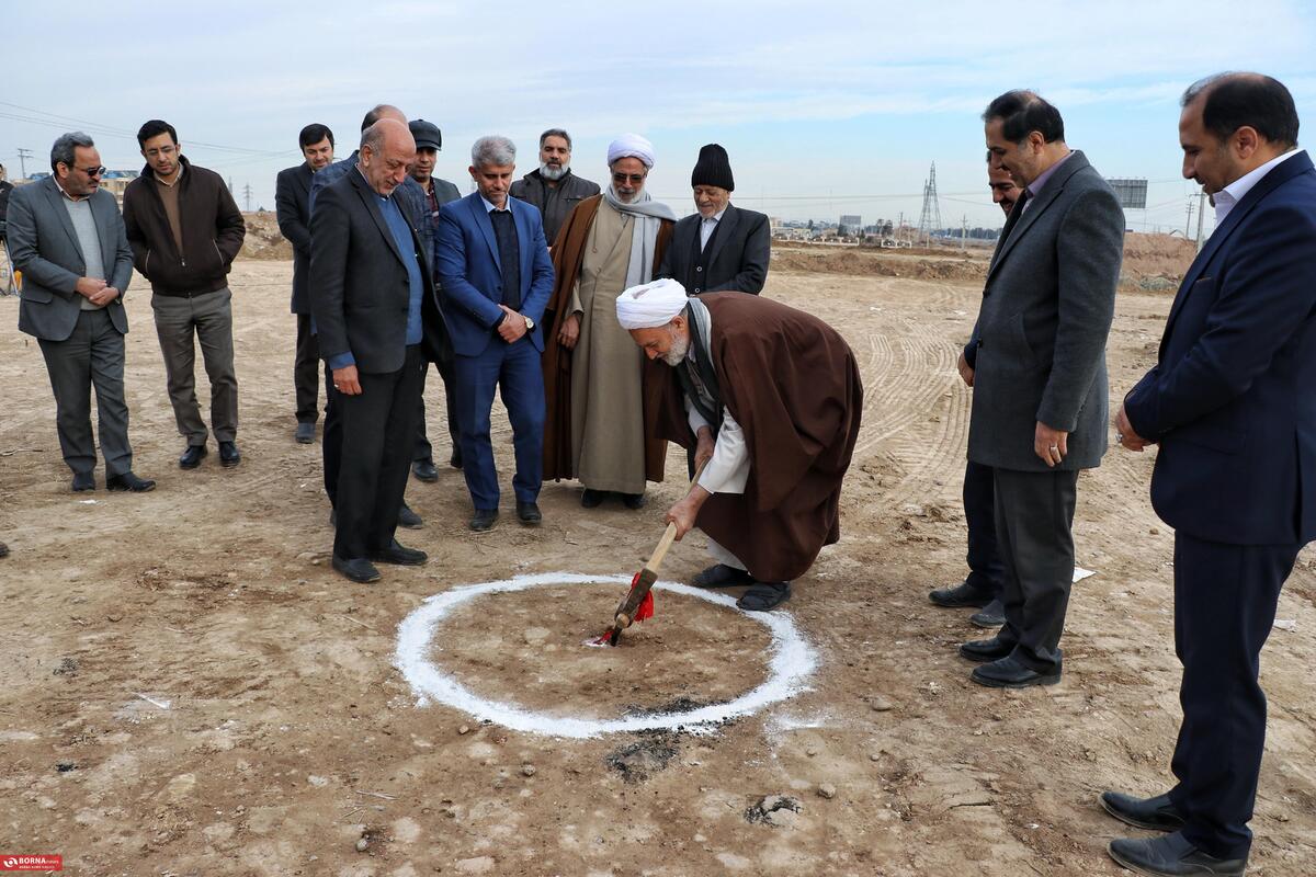 برگزاری آئین کلنگ‌زنی سرای دانشجویی دانشگاه صنعتی قم