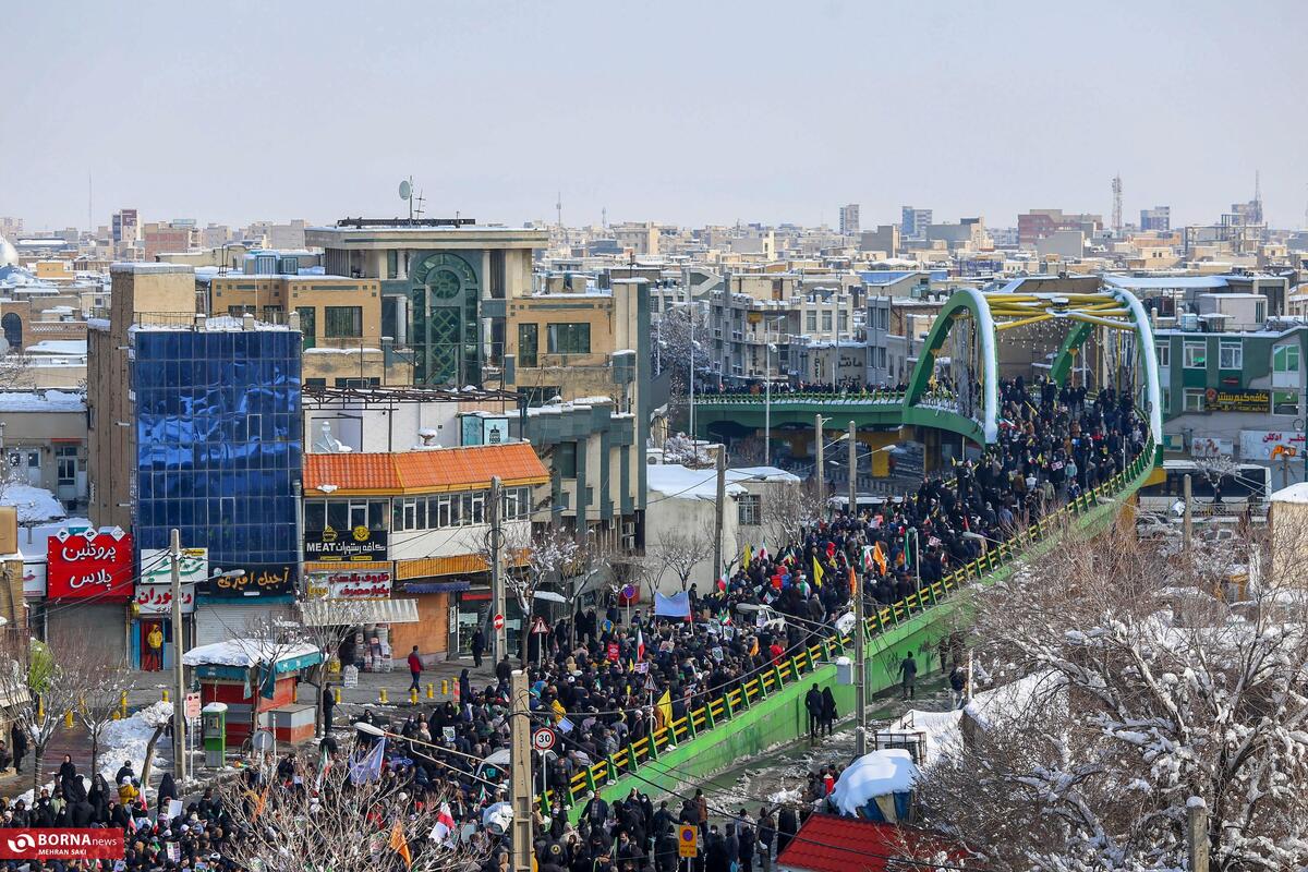 راهپیمایی ۲۲ بهمن در اراک