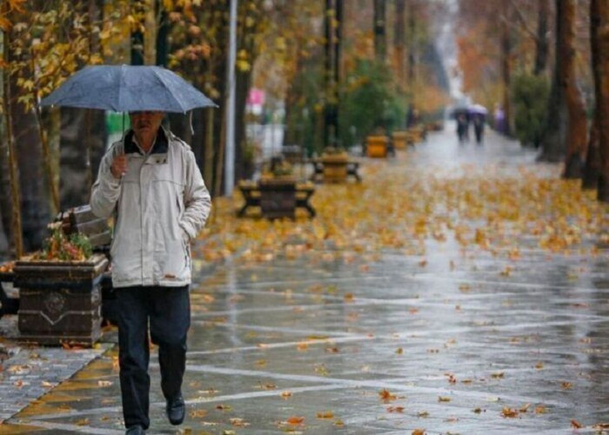 بارش باران و برف در نیمه غربی کشور