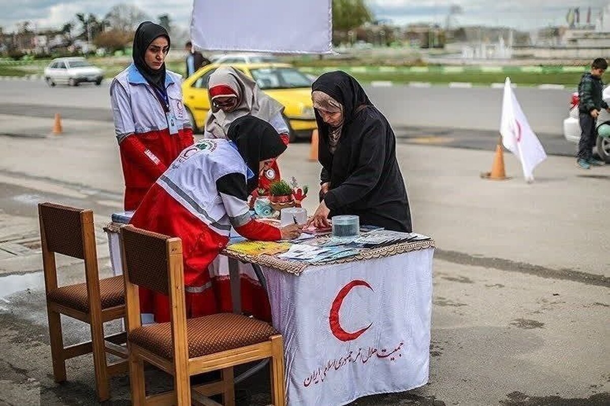 ‎بهره‌مندی بیش از ۵۵ هزار نفر از خدمات بشردوستانه هلال‌احمر در طرح نوروزی