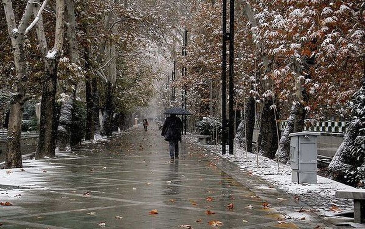 برف و باران در راه استان قزوین/ هشدار نارنجی صادر شد