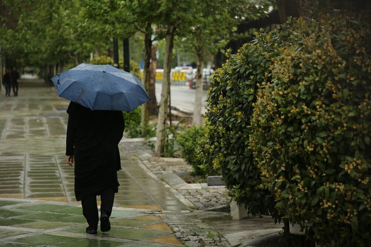 اگر ساکن این استان‌ها هستید فردا و دوشنبه منتظر باران باشید