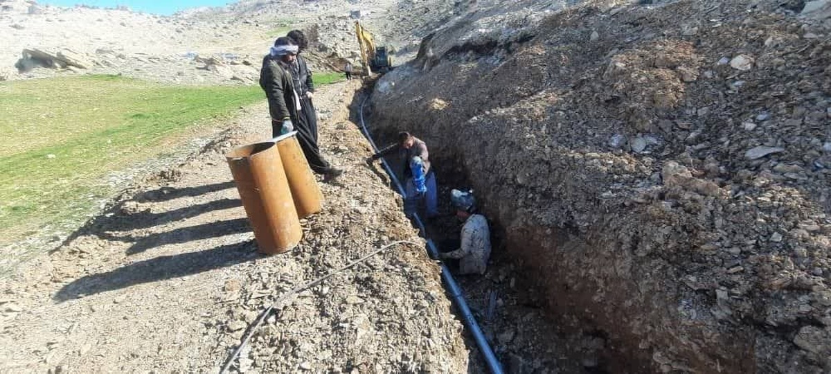 بهره مندی ۲ روستای ملکشاهی از نعمت آب شرب سالم و پایدار