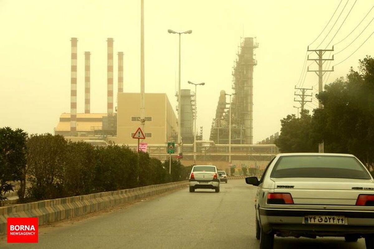 افزایش گرادیان فشار و وزش بادهای نسبتا شدید در خوزستان