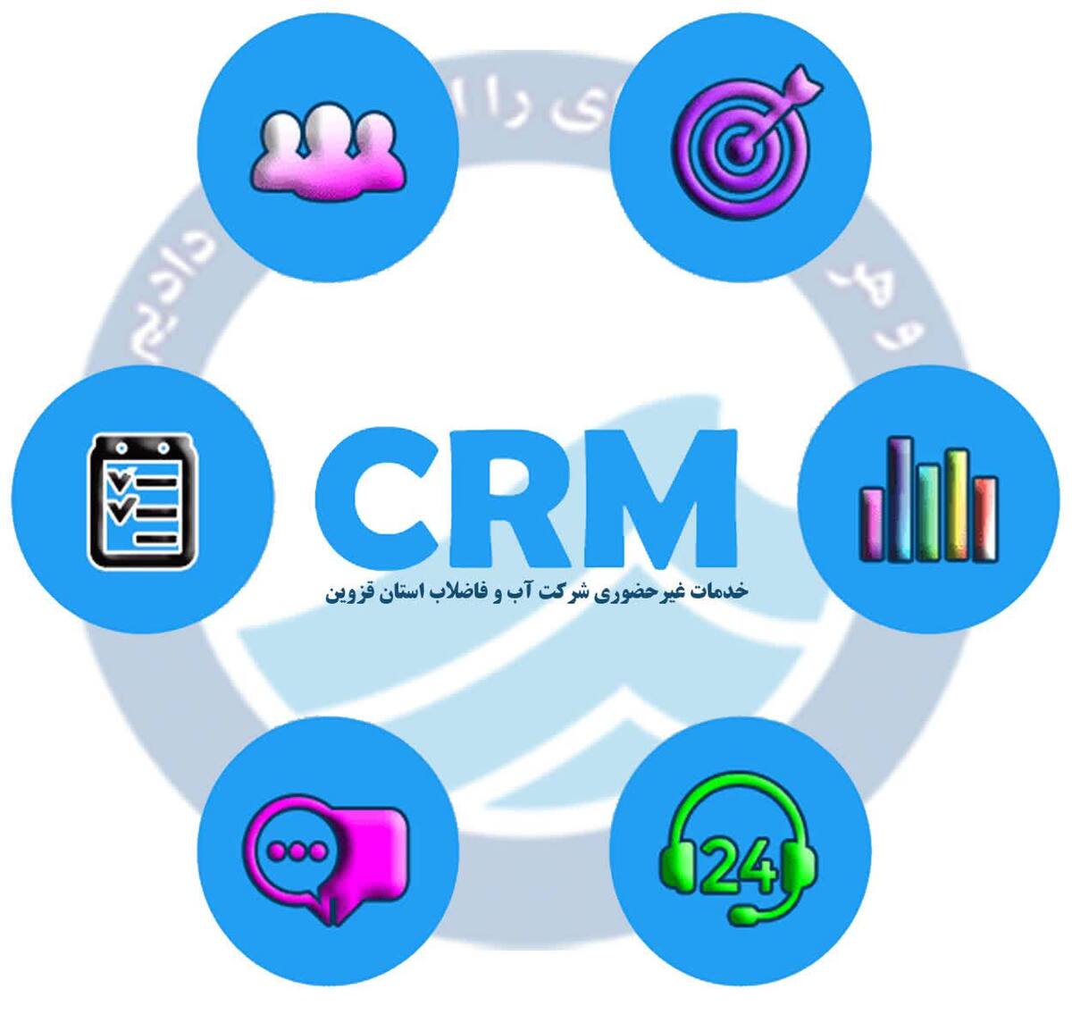 فاز نخست سیستم CRM شرکت آب و فاضلاب استان قزوین رونمایی می‌شود