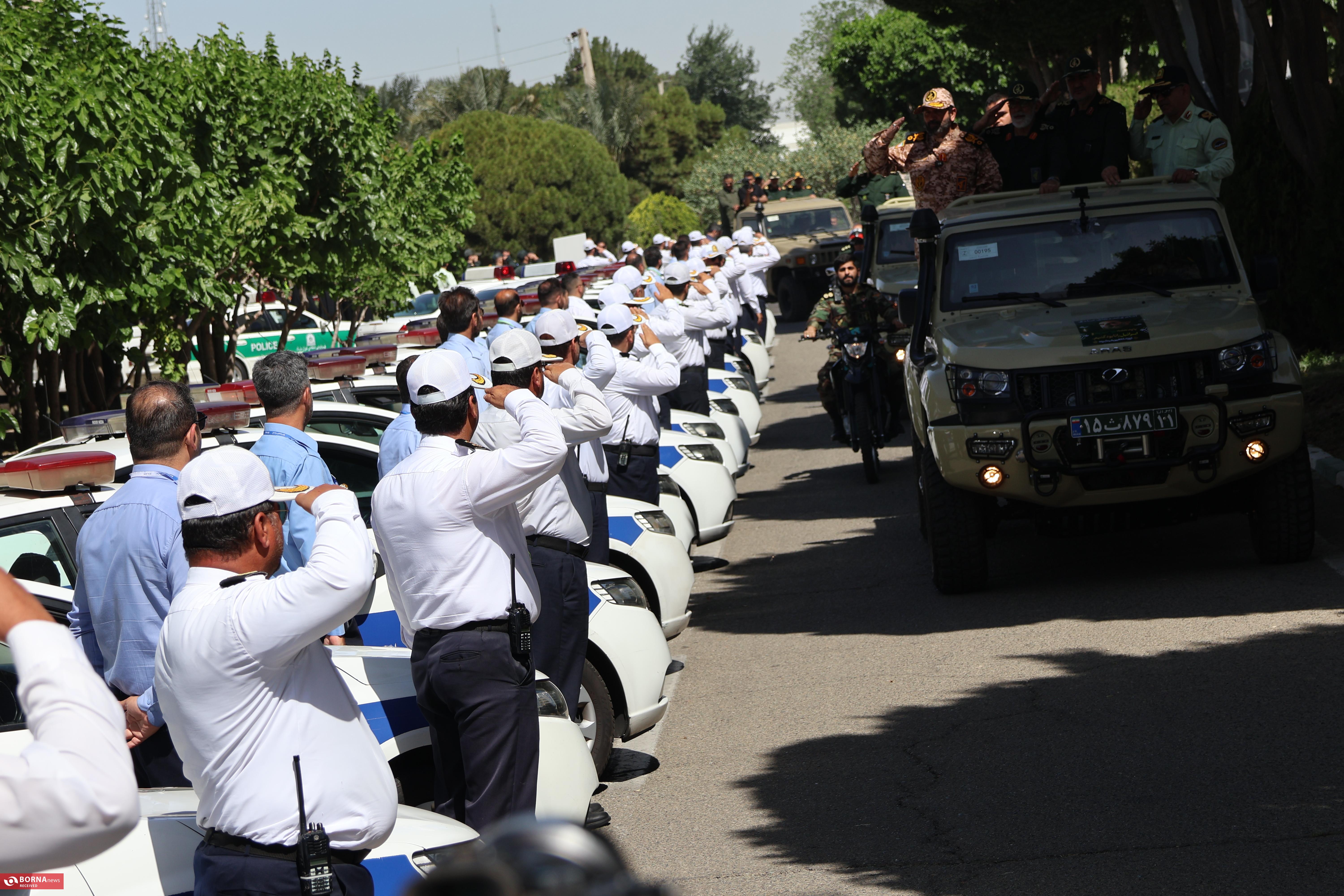 رزمایش امنیتی دفاعی قرارگاه شهید فهمیده برگزارشد