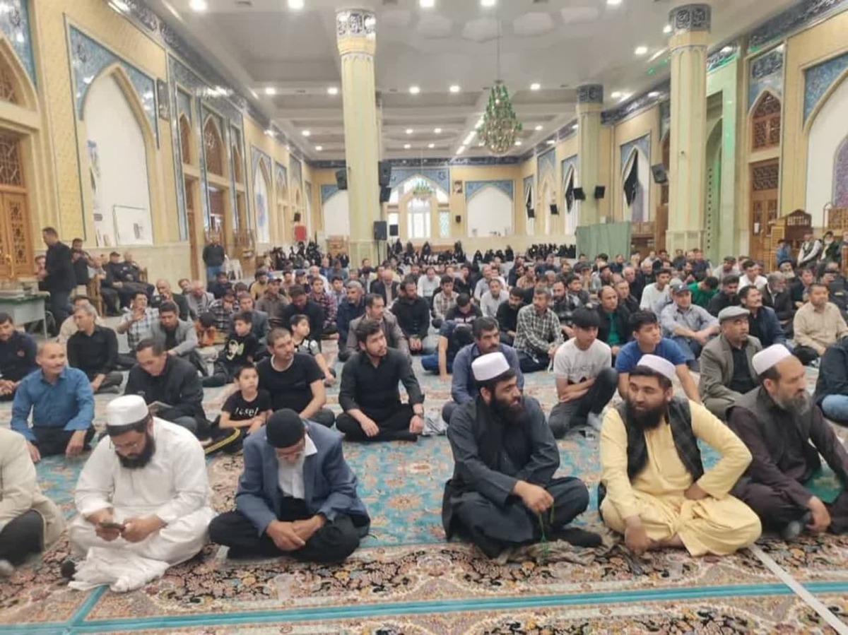 مراسم گرامیداشت آیت الله رئیسی با حضور اتباع خارجی در قزوین برگزار شد