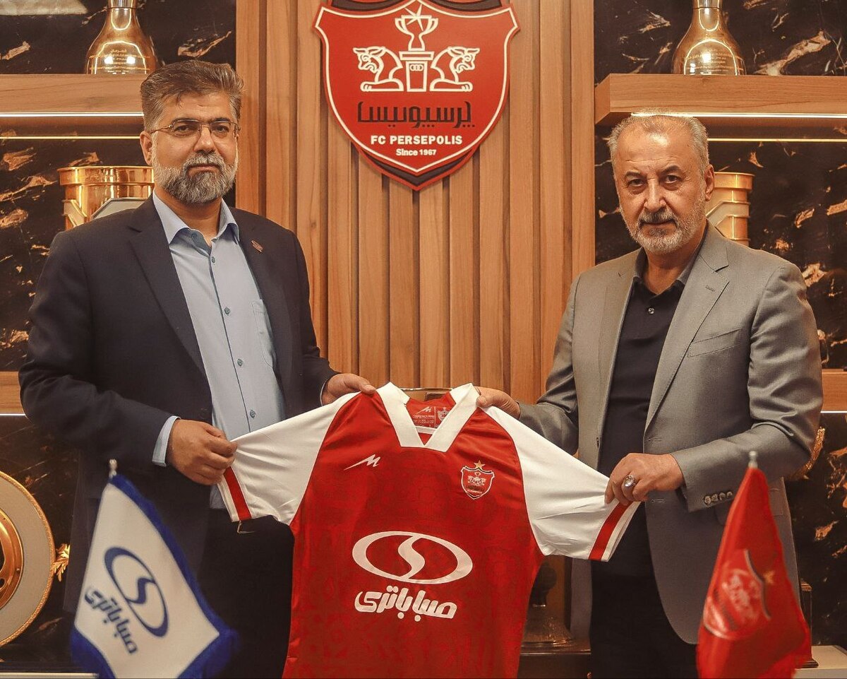 صباباتری اسپانسر پرسپولیس شد