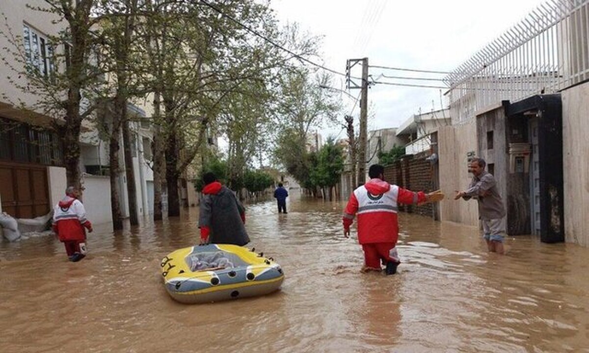 سیل و آبگرفتگی در ۴ استان/ امدادرسانی هلال‌احمر به ۸۸۹ حادثه دیده