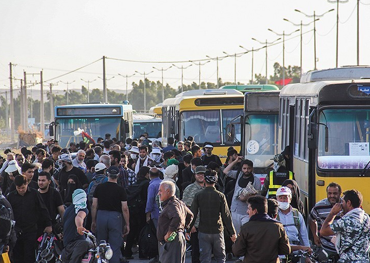 ۲۰ هزار زایر کربلا توسط ناوگان حمل و نقل استان قزوین جابجا شدند