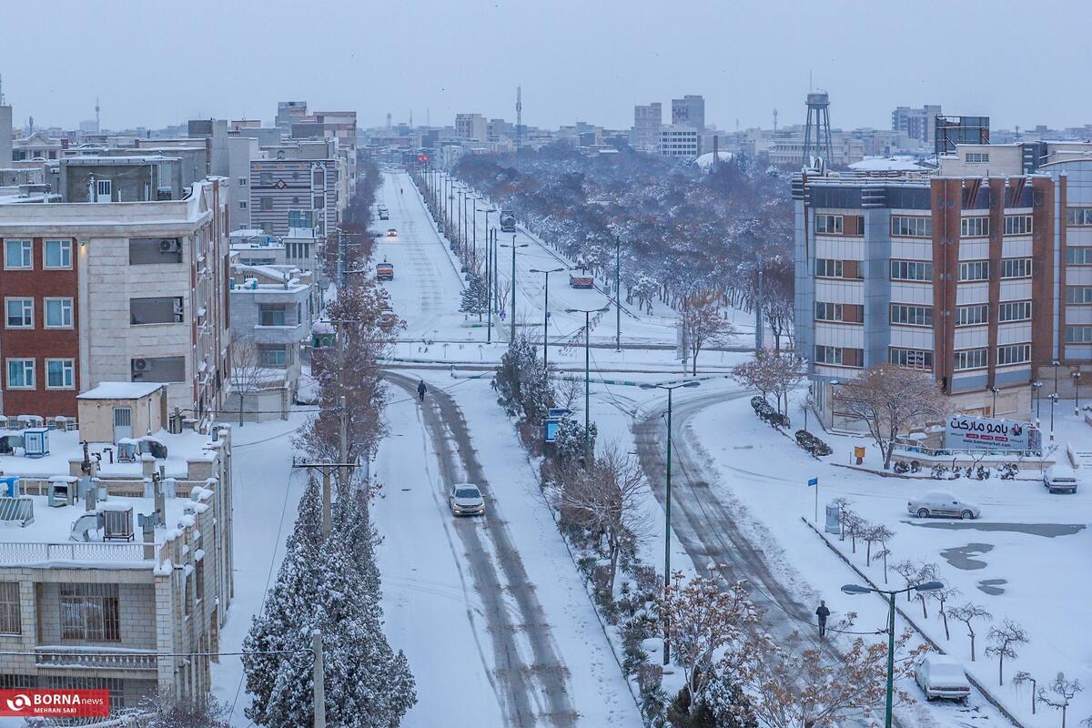 امروز؛ برف و باران در مناطق شمالی و شرقی کشور/ کاهش دمای تهران تا منفی ۳ درجه