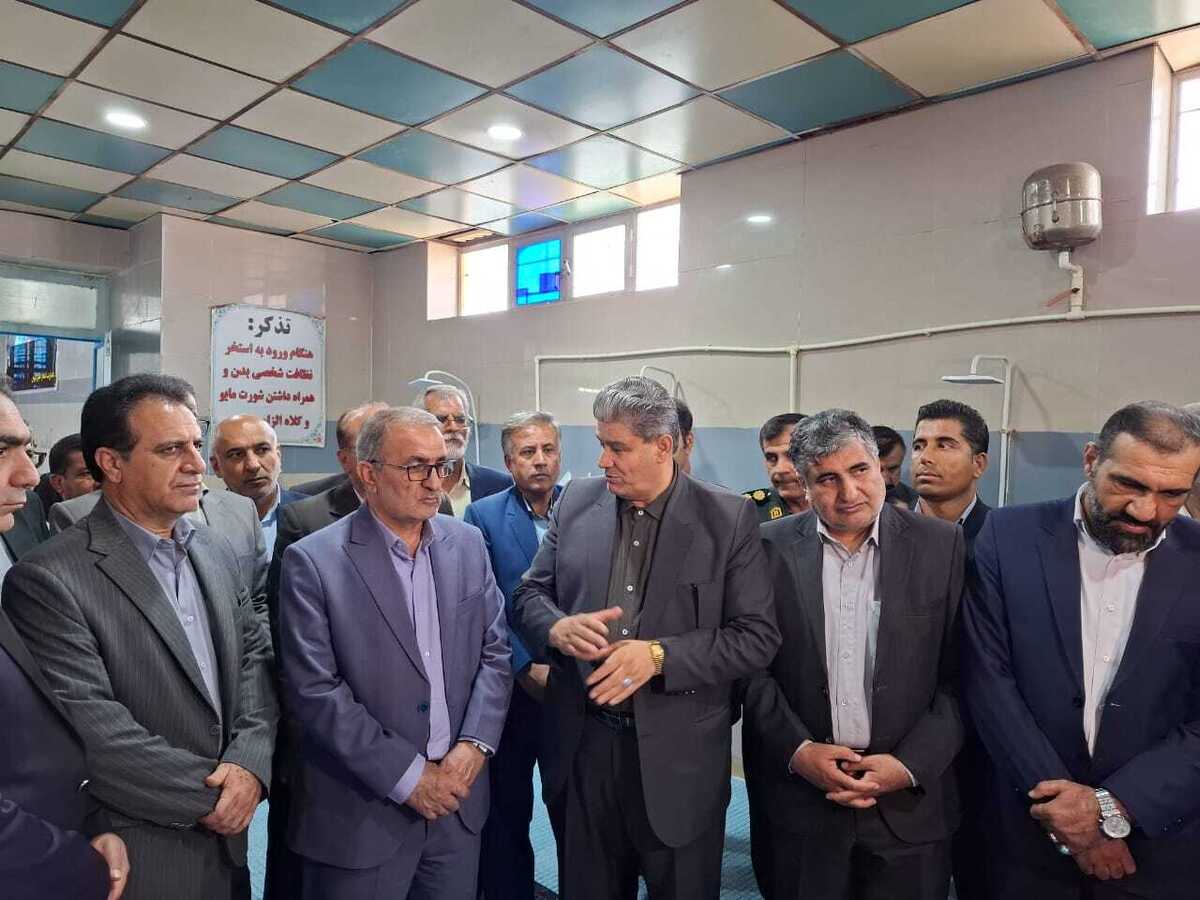 راه انداری مجموعه ورزشی شهدای کارگر یاسوج 